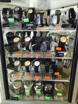 Watches for man and woman, Casio, Timex and more