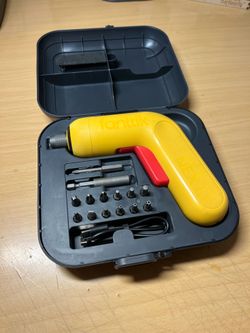 Cordless Electric Screwdriver Kit
