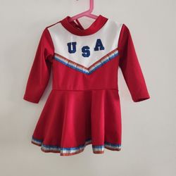 Girls Cheerleading Costume