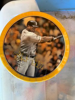Baseball Player Collectible Decorative Plate