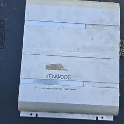Kenwood Amp