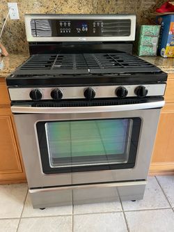 Whirlpool Stainless Steel Gas Range