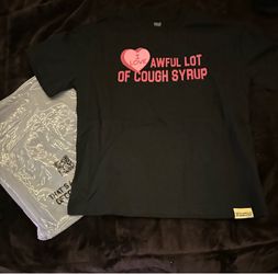 Awful lot of cough syrup t shirt
