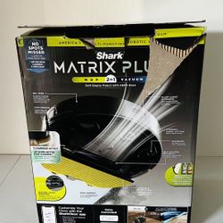 Shark Matrix Plus Robot Vacuum & Mop — Open Box Never Used 
