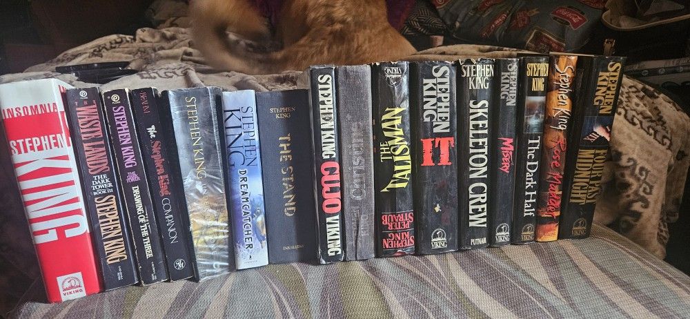Stephan King Some First Editions Several Titles