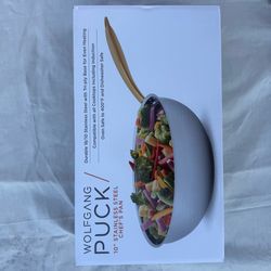 10" STAINLESS STEEL CHEF'S PAN