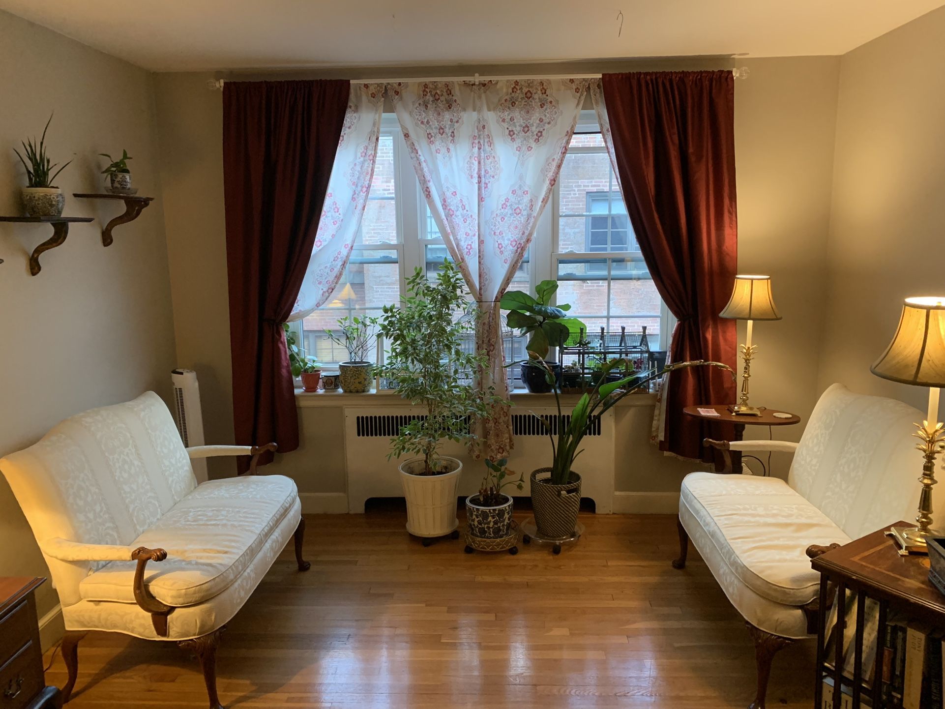 Victorian loveseat (x2)