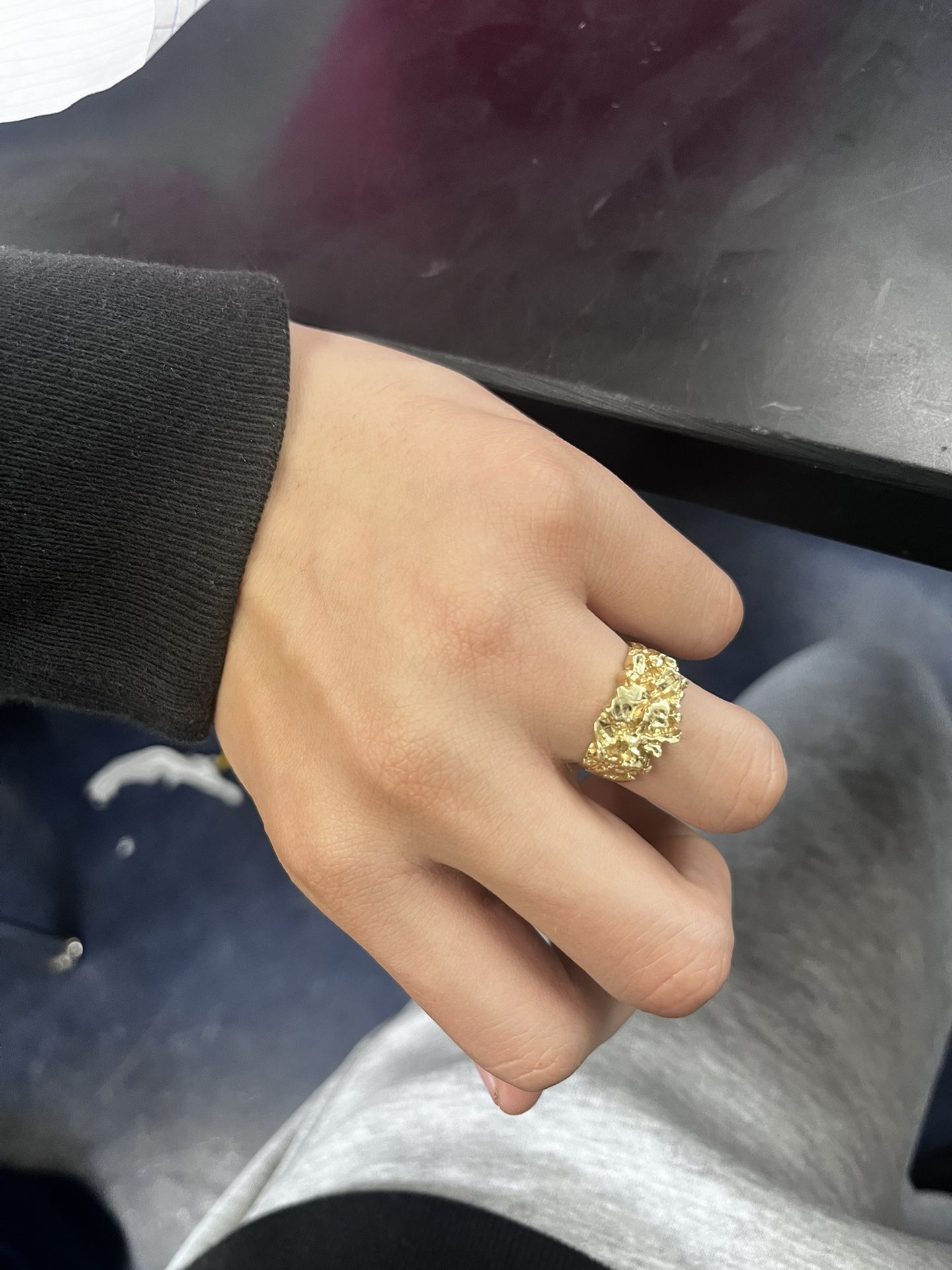Nugget Ring 14k