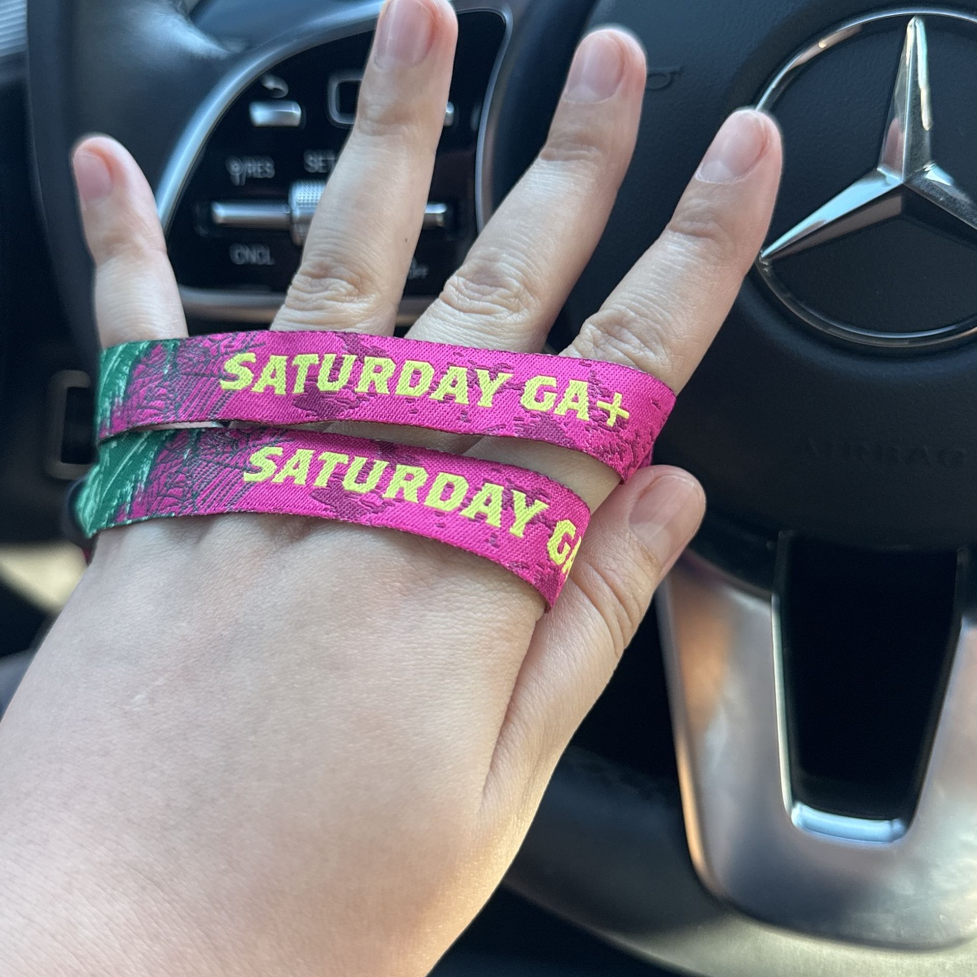 Selling 2 Saturday GA + Tickets