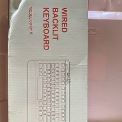Wired Backlit Keyboard 