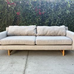 West Elm Eddy Sofa Couch FREE DELIVERY