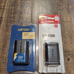 Canon LP-E6N Batteries 