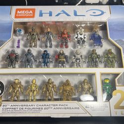 halo mega construx 20th anniversary character pack