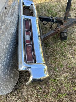 1972 Chevy Impala Donk Rear Complete Bumper