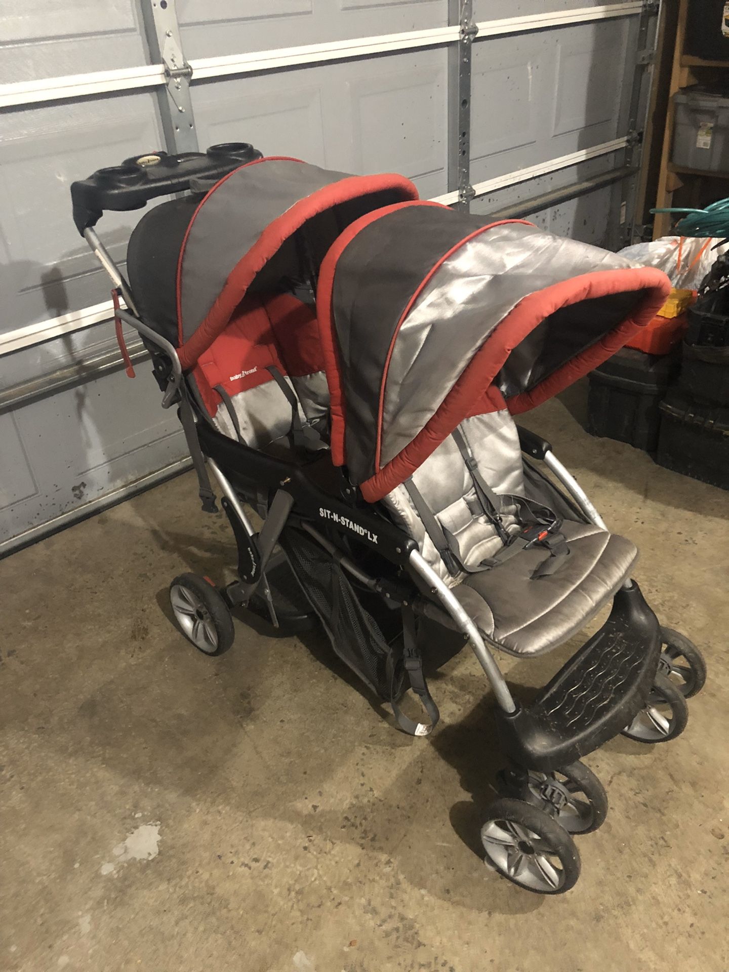Grace sit n stand double stroller