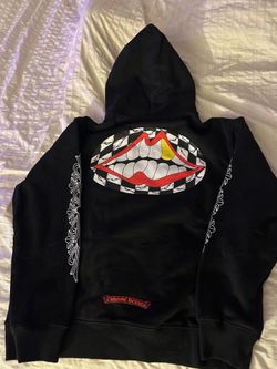 Chrome hearts x matty boy flower chomper hoodie