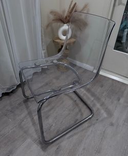 IKEA acrylic clear chair