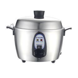 Tatung – TAC-06KN(UL) – 6 Cup Multi-Functional Stainless Steel Rice Cooker – Silver