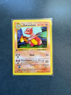 Charmeleion 1st Edition SHADOWLESS