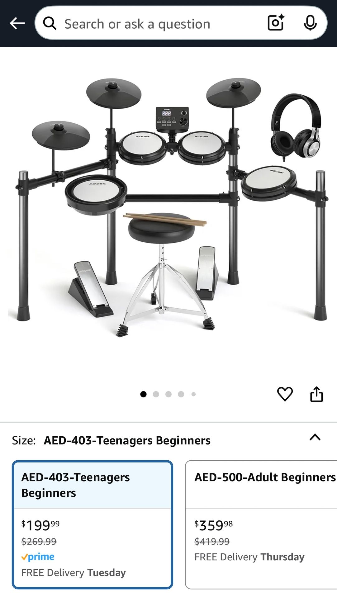 Electric Drum Set