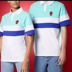 Marvel Spider man  Polo Shirt sz X large new rare