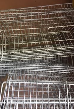 Cd/ DVD shelves- some are 24*7 $2.99 Some are 24*12 $4.99