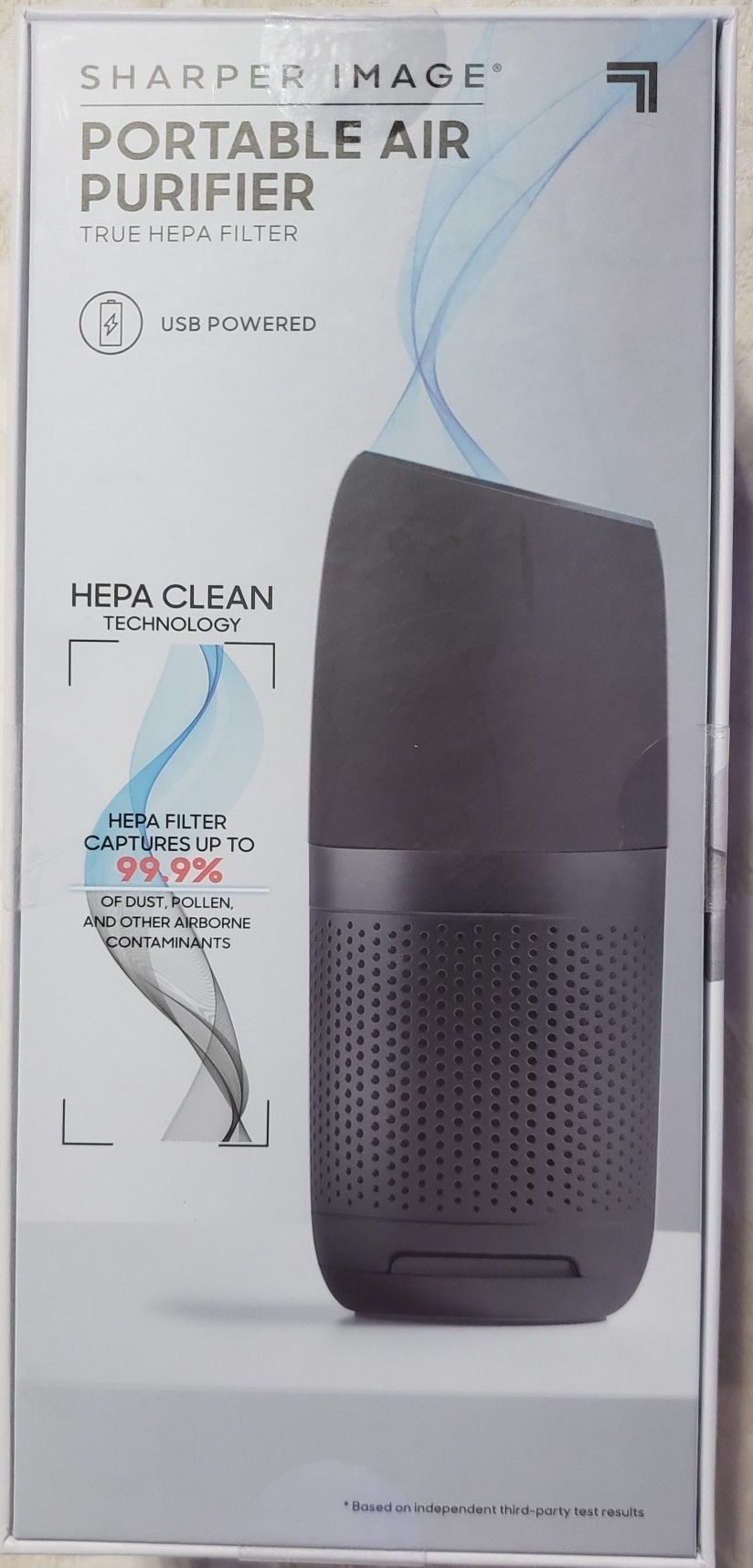 Sharper Image Portable Air Purifier w/HEPA