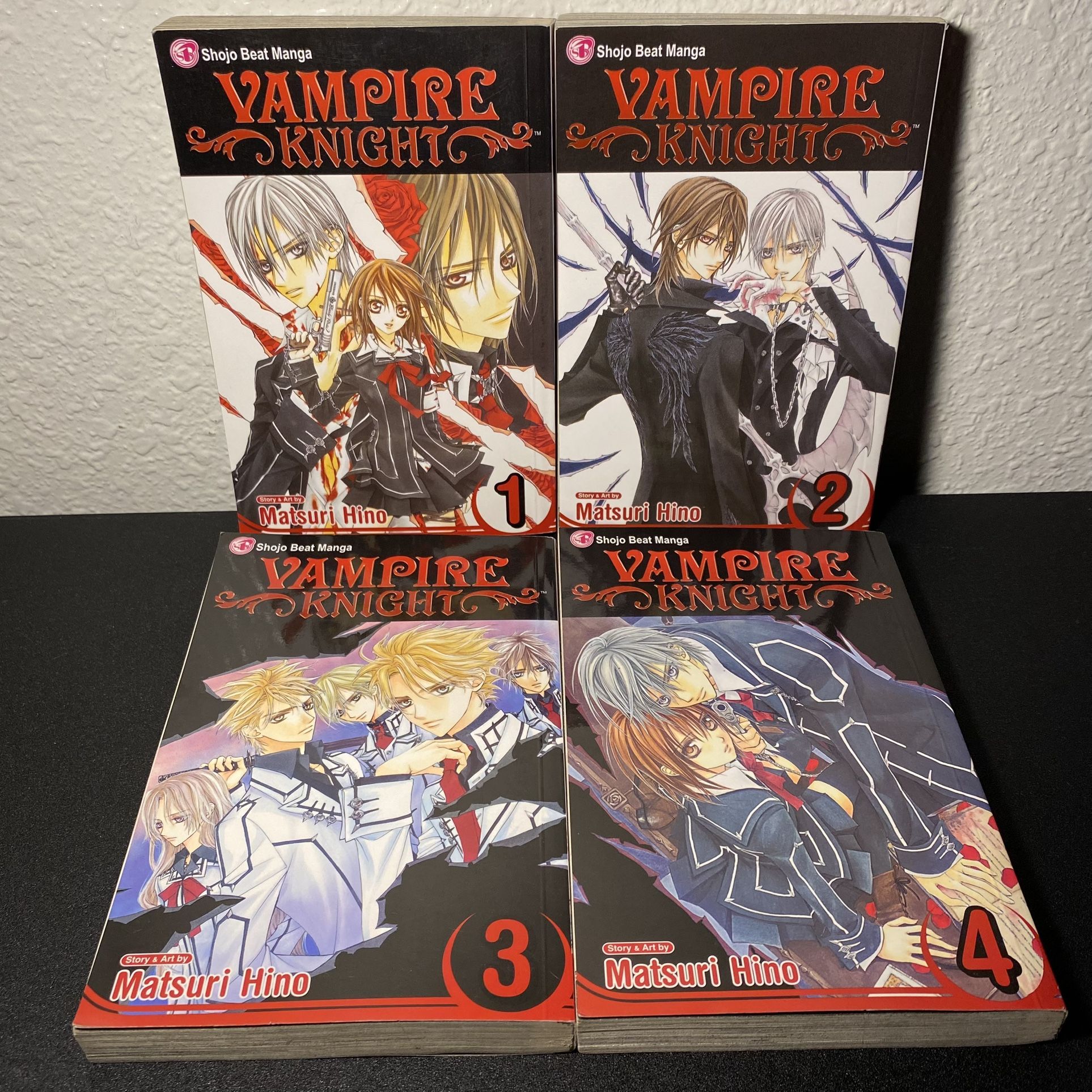 Vampire Knight Manga 1-4