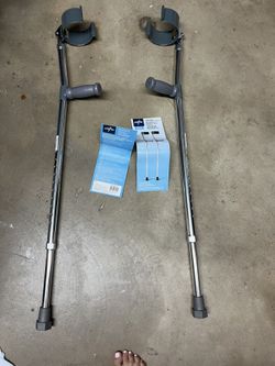 Forearm Crutches NEW