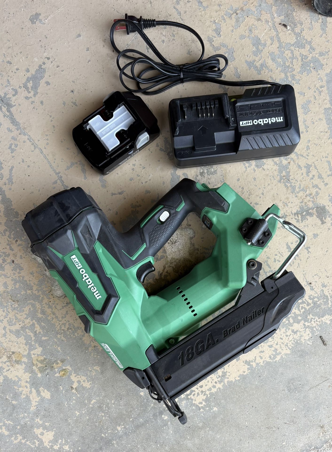 Metabo HPT Brushless Brad Nailer