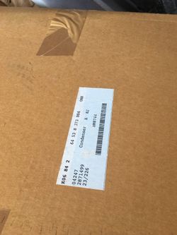 Bmw new radiator condenser e36 M3