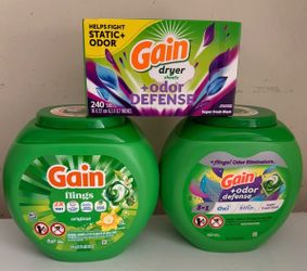 Gain detergent pods bundle
