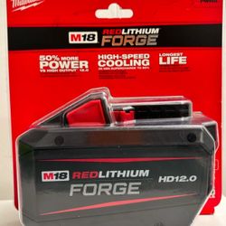Milwaukee Redlithium FORGE Battery 12.0