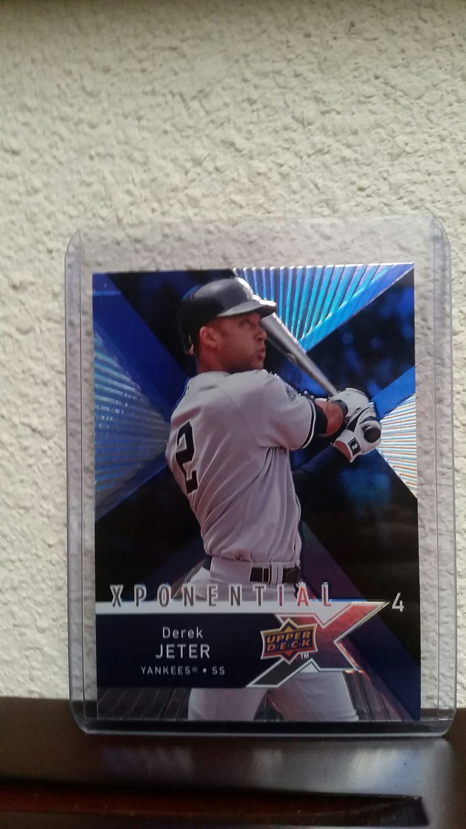 2008 Derek Jeter baseball insert card