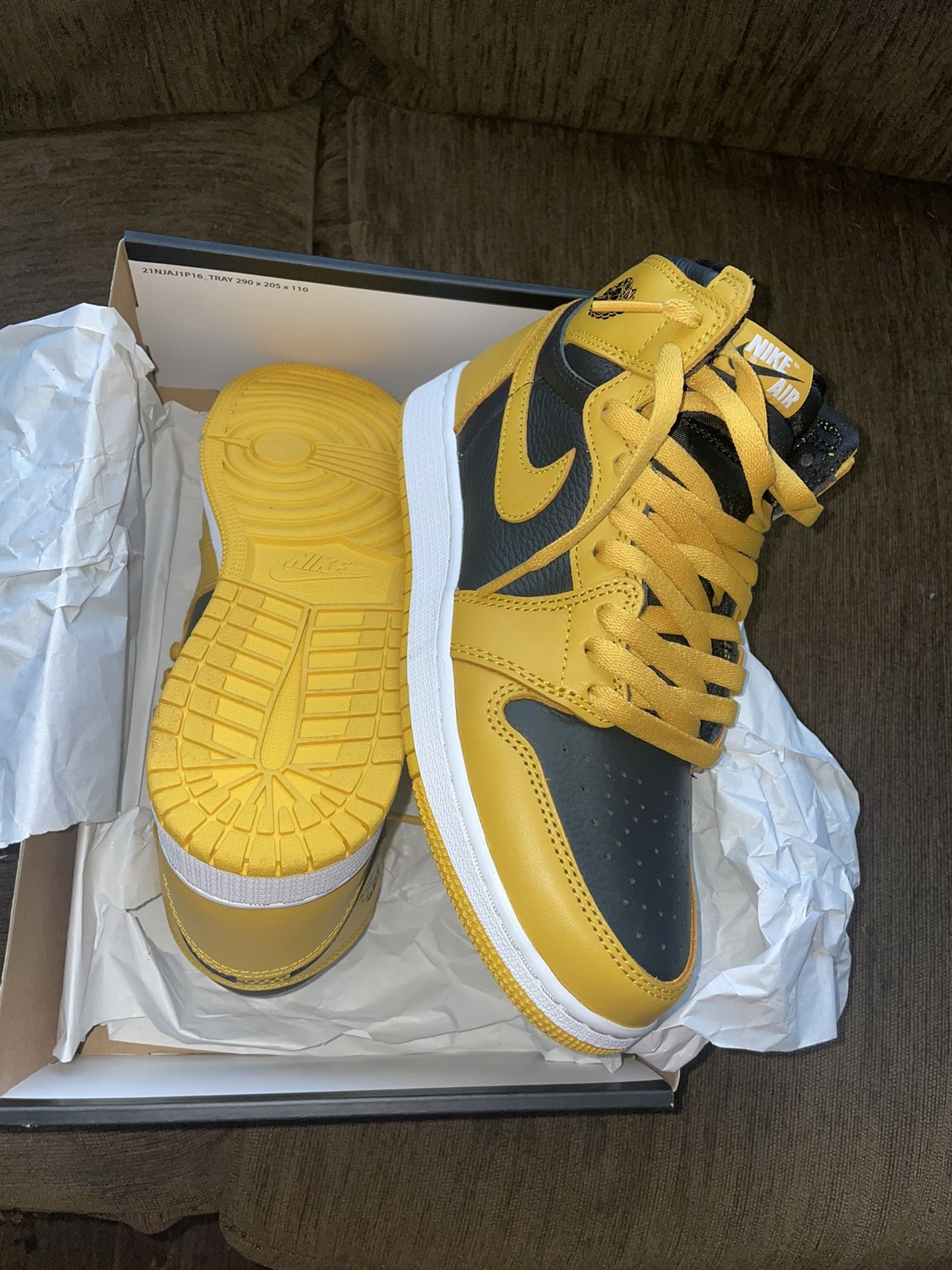 Air Jordan 1 Pollen/white/black