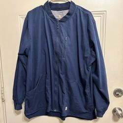 Carhartt Ripstop Scrub Jacket Large Preowned Nursing BG23