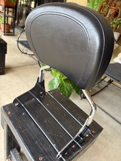 Motorcycle backrest