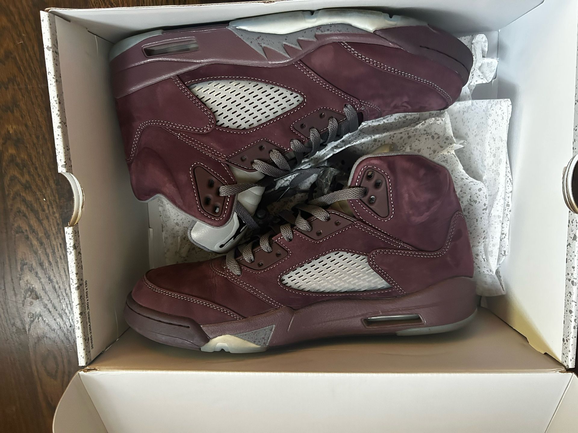 Jordan Burgundy 5s