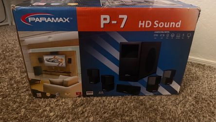 Paramax P-7 HD surround sound system