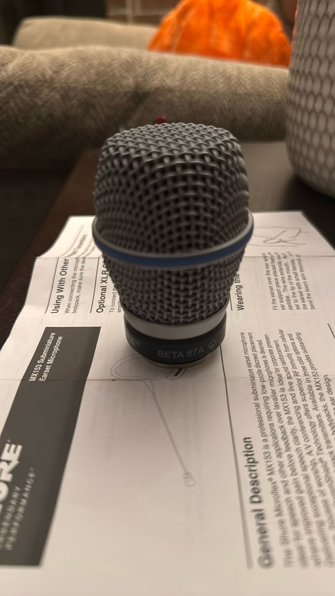 Shure Beta87a Capsule