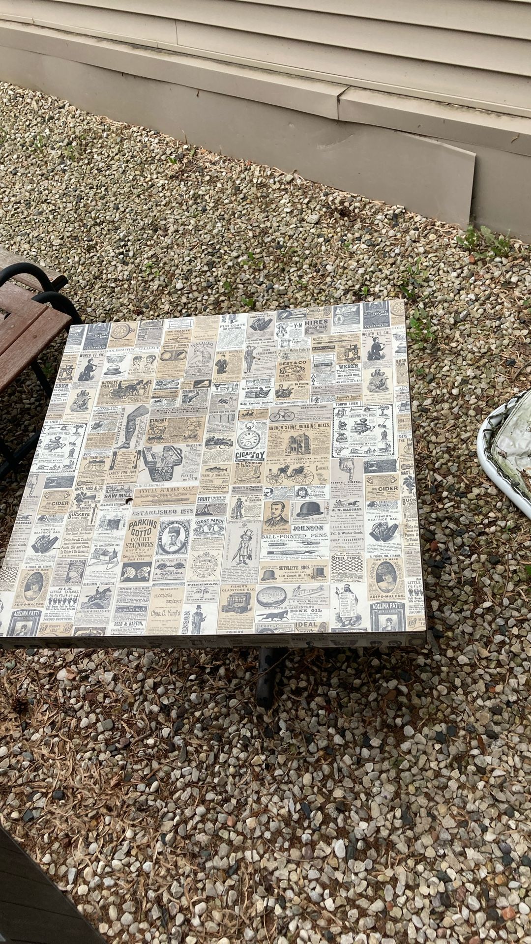 Vintage Wendy’s Restaurant Table From The 90s