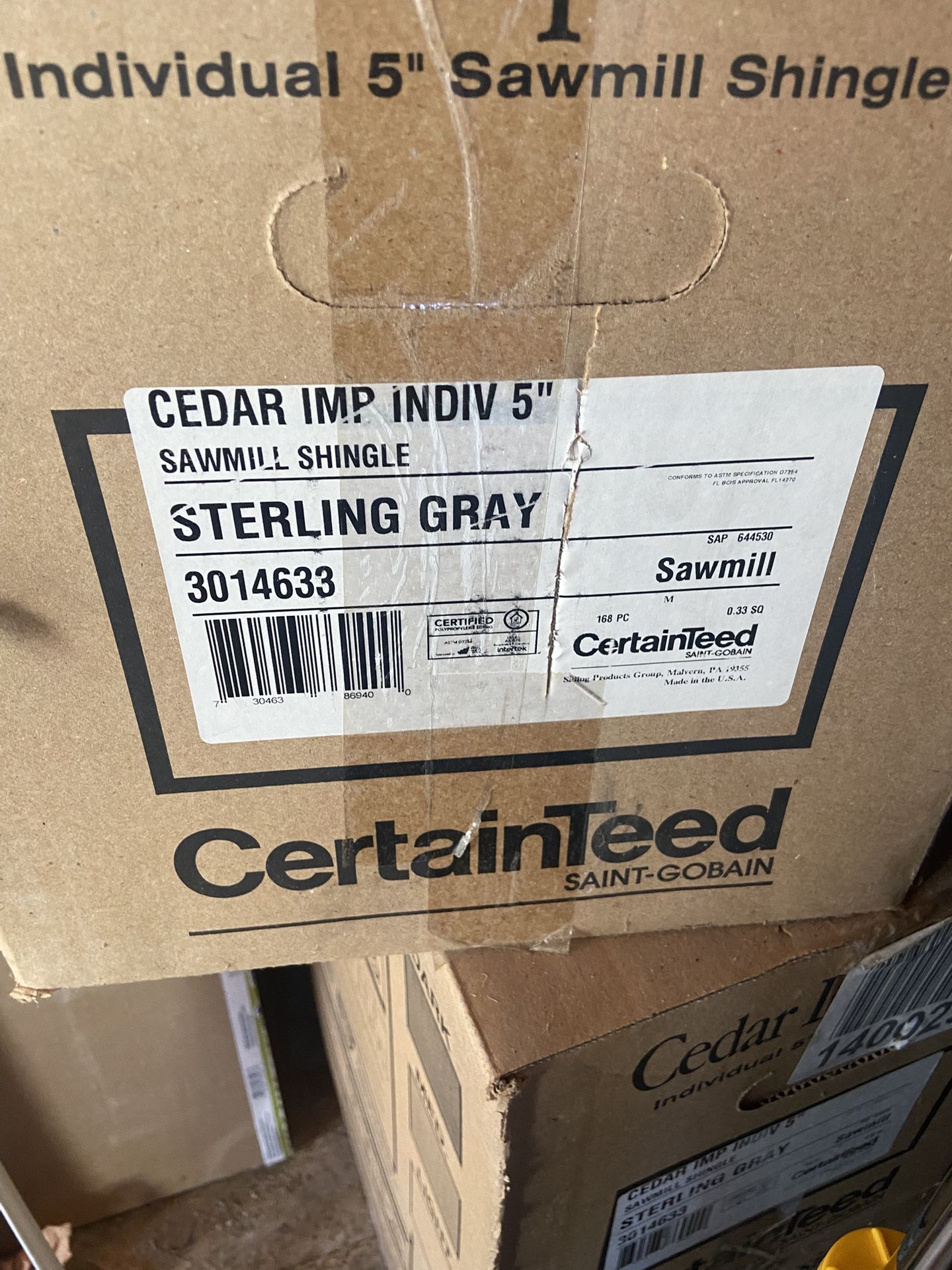 Vinyl siding 3 Boxes