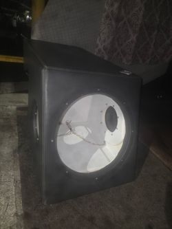 12" speaker box for Chevy truck extended cap trade cambio  car audio mini bike parts gold