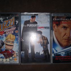 3 UMD PSP Movies All For $6