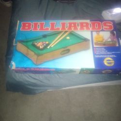 Mini Pool Table And Other Games 