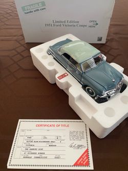 Diecast Danbury and Franklin mint replicas