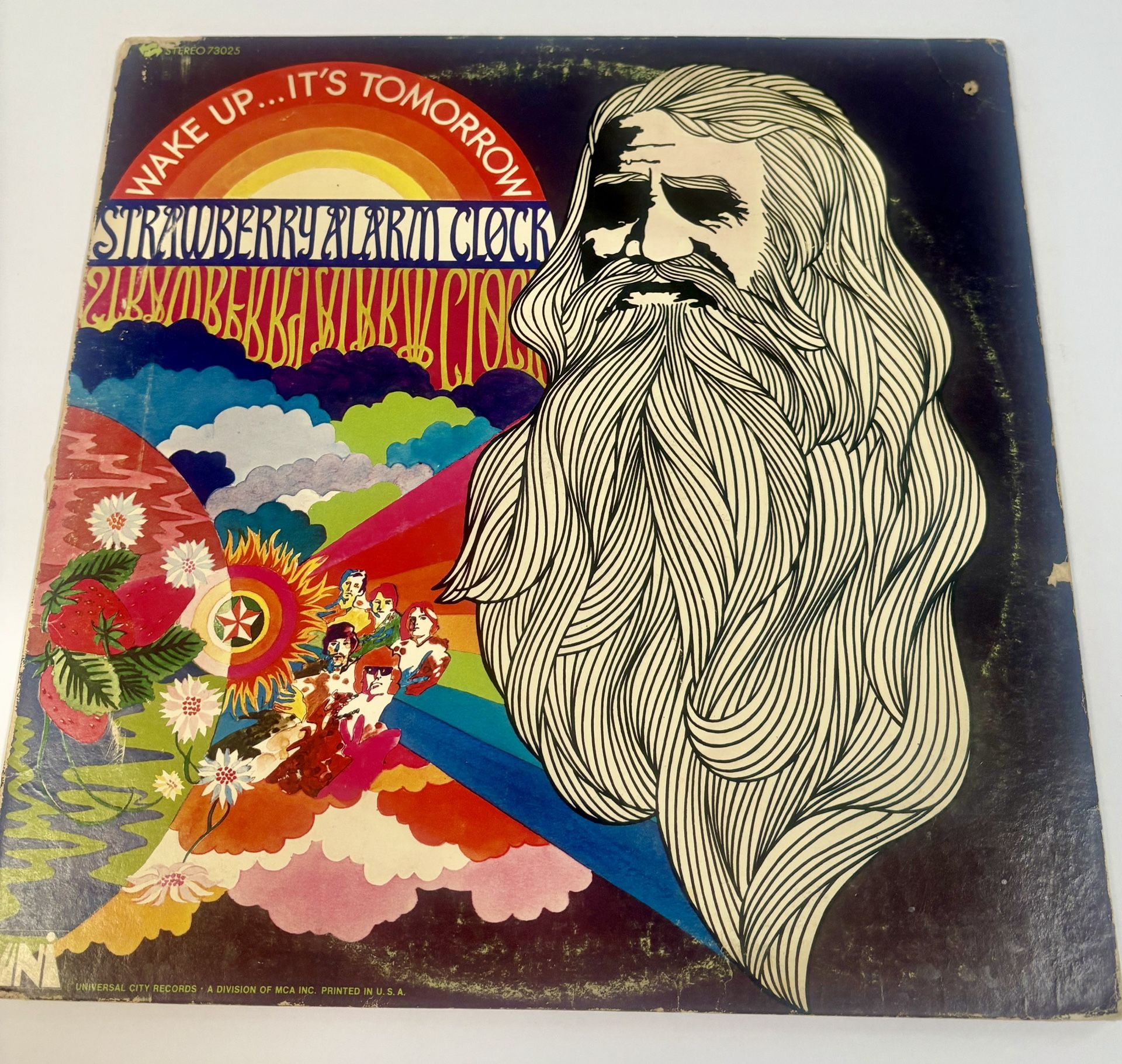 Strawberry Alarm Clock Wake Up It’s Tomorrow Psych Vinyl LP UNI 73025 1st Press