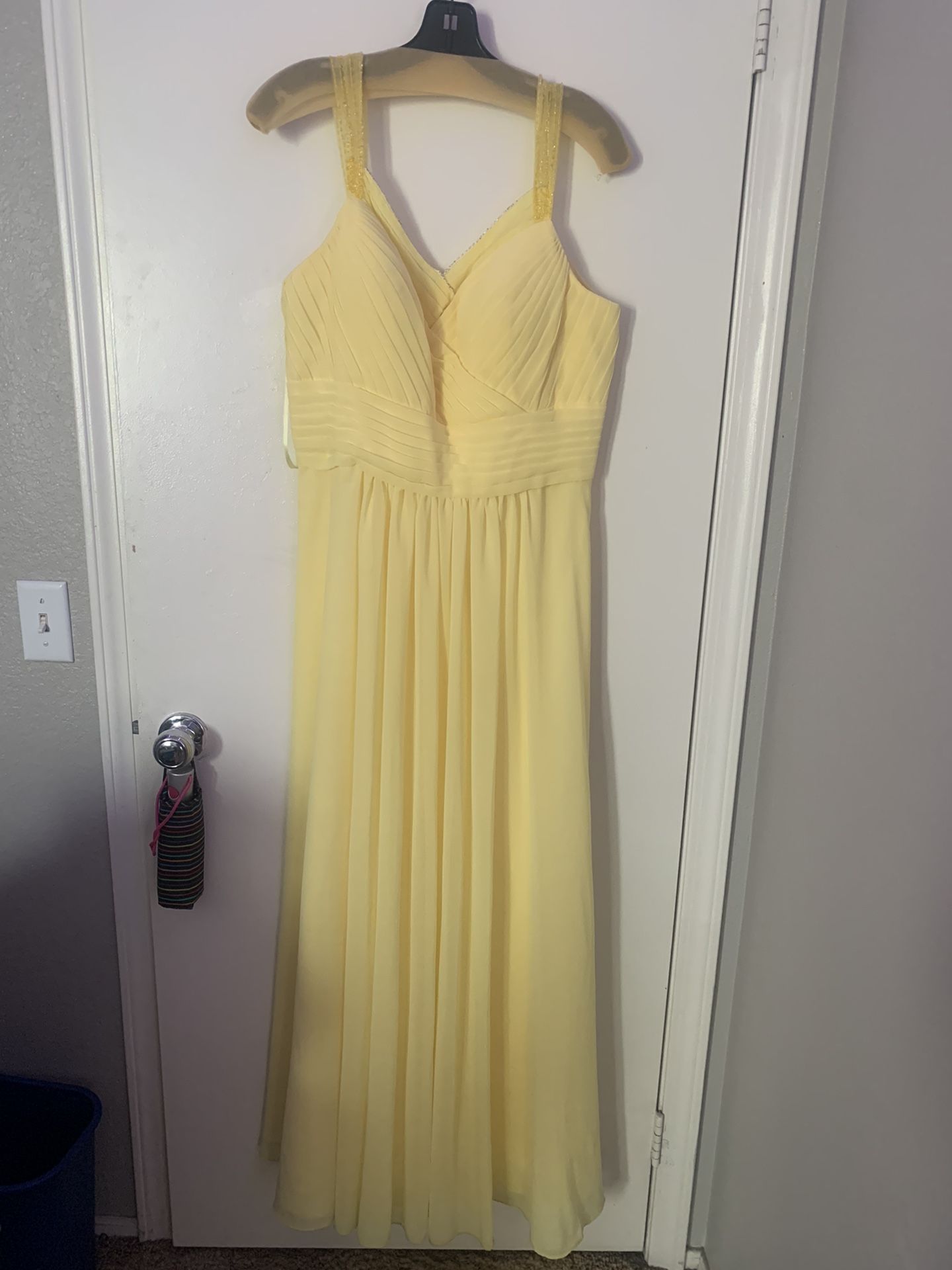 Long Yellow Dress 