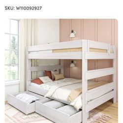 Queen Over Gueen Bunk Bed