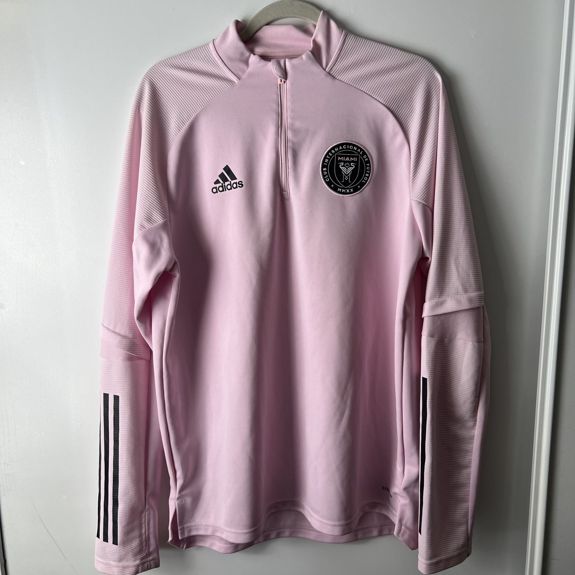 Adidas Inter Miami CF Track Jacket Sz L Mens 